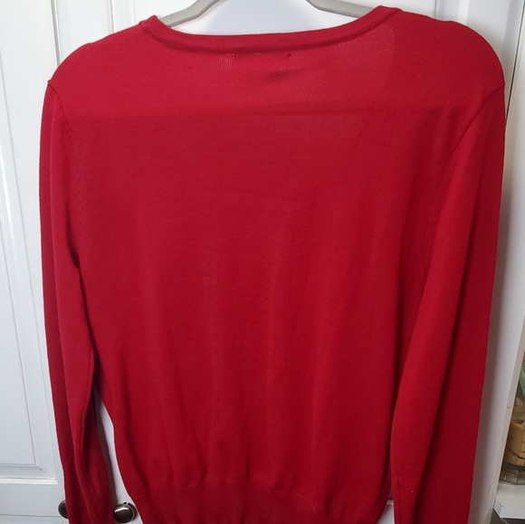 Active basic red sweater - Picture 7 of 7